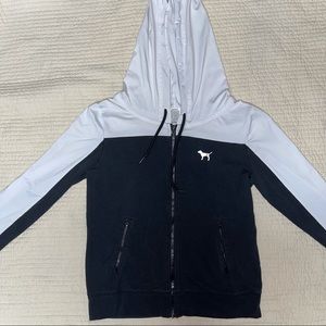 Victoria’s Secret Pink Zip-Up Hoodie Sweatshirt Size M